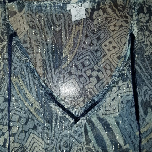 Cache Boho style blouse - Picture 2 of 4